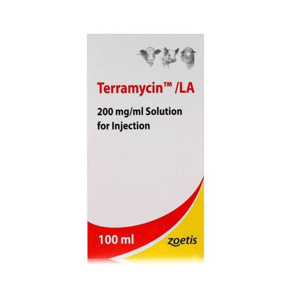 Zoetis Terramycin 200 mg/ml INJ (100ml)