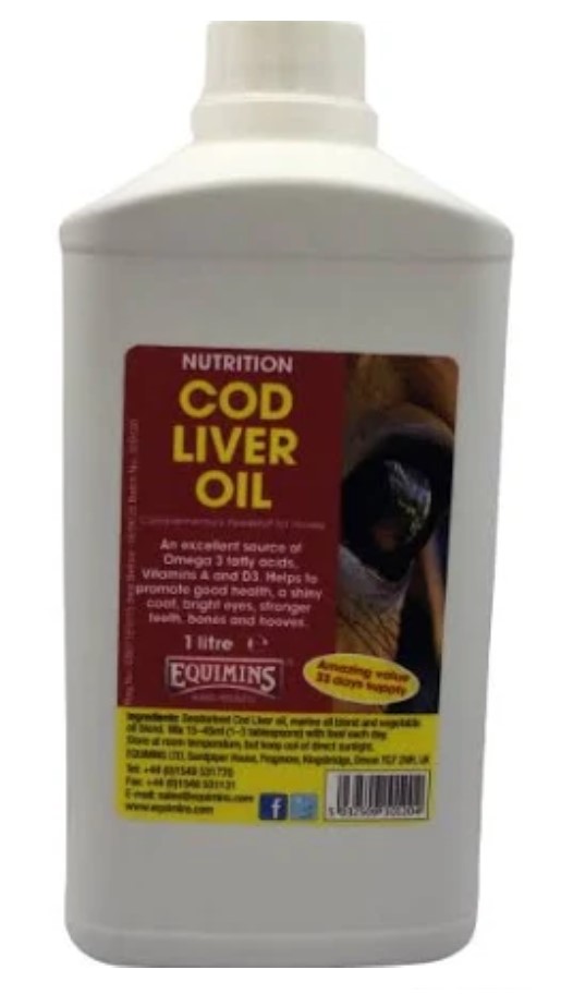 Equimins Nutrition Cod Liver Oil (1 L)