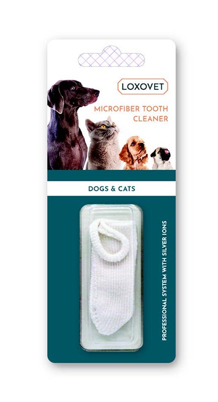 Loxovet Microfibre Tooth Cleaner