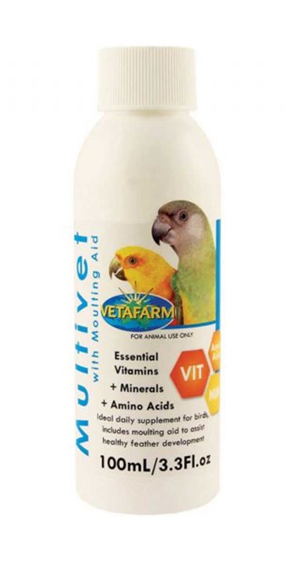 Vetafarm Multivet with Moulting Aid (100 ml)