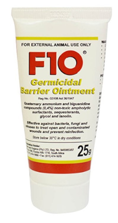 F10 Germicidal Barrier Ointment (25 g)