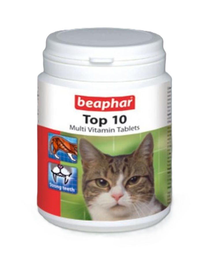 Beaphar Cat Top 10 Multivitamin (180 Tab)