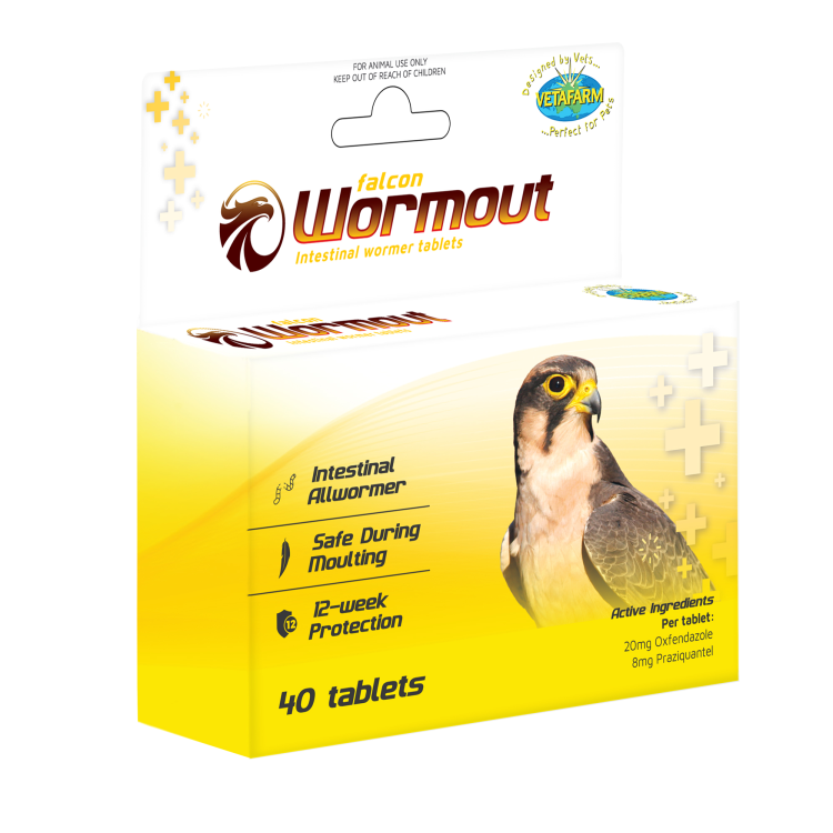 Vetafarm Falcon Wormout (40 T)