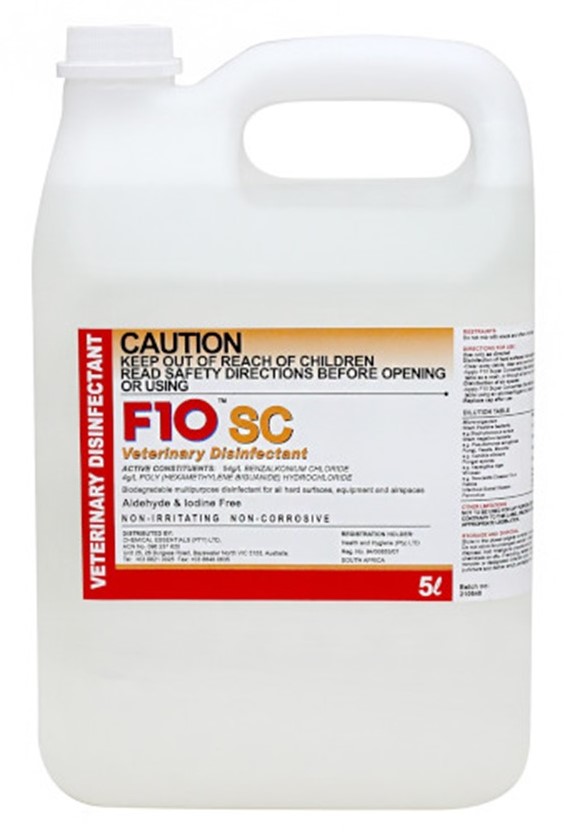 F10 SC Vet Disinfectant (5 L)