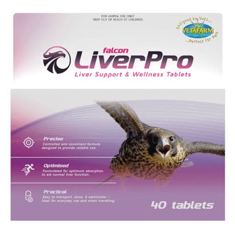 Vetafarm Falcon Liverpro (40 T)