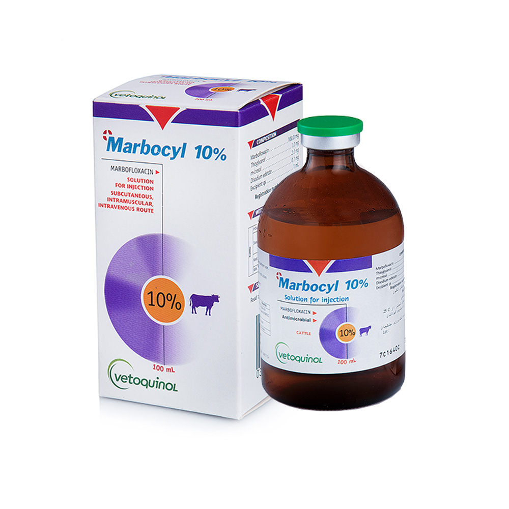 Vetoquinol Marbocyl 10% INJ (50 ml)