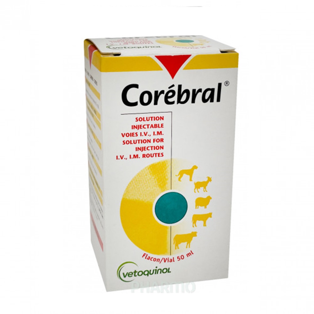 Vetoquinol Corebral INJ (50 ml)